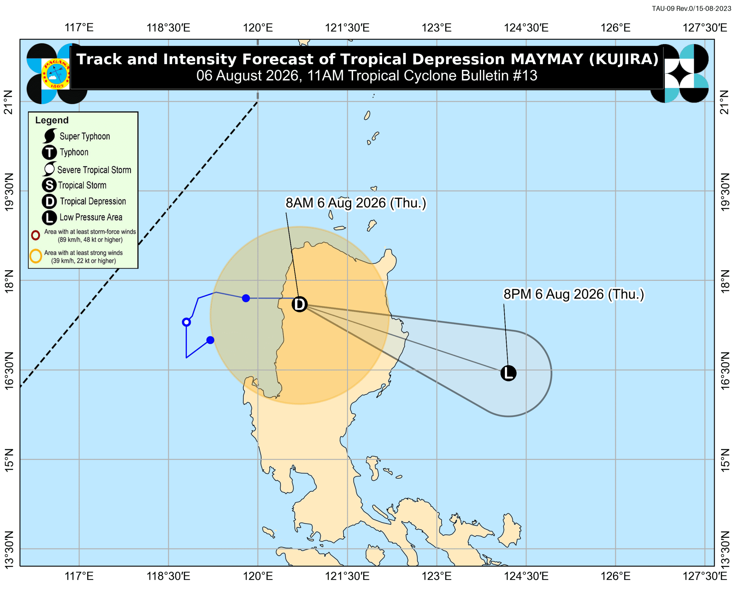 Maymay weakens into tropical depression over Abra, crosses Kalinga