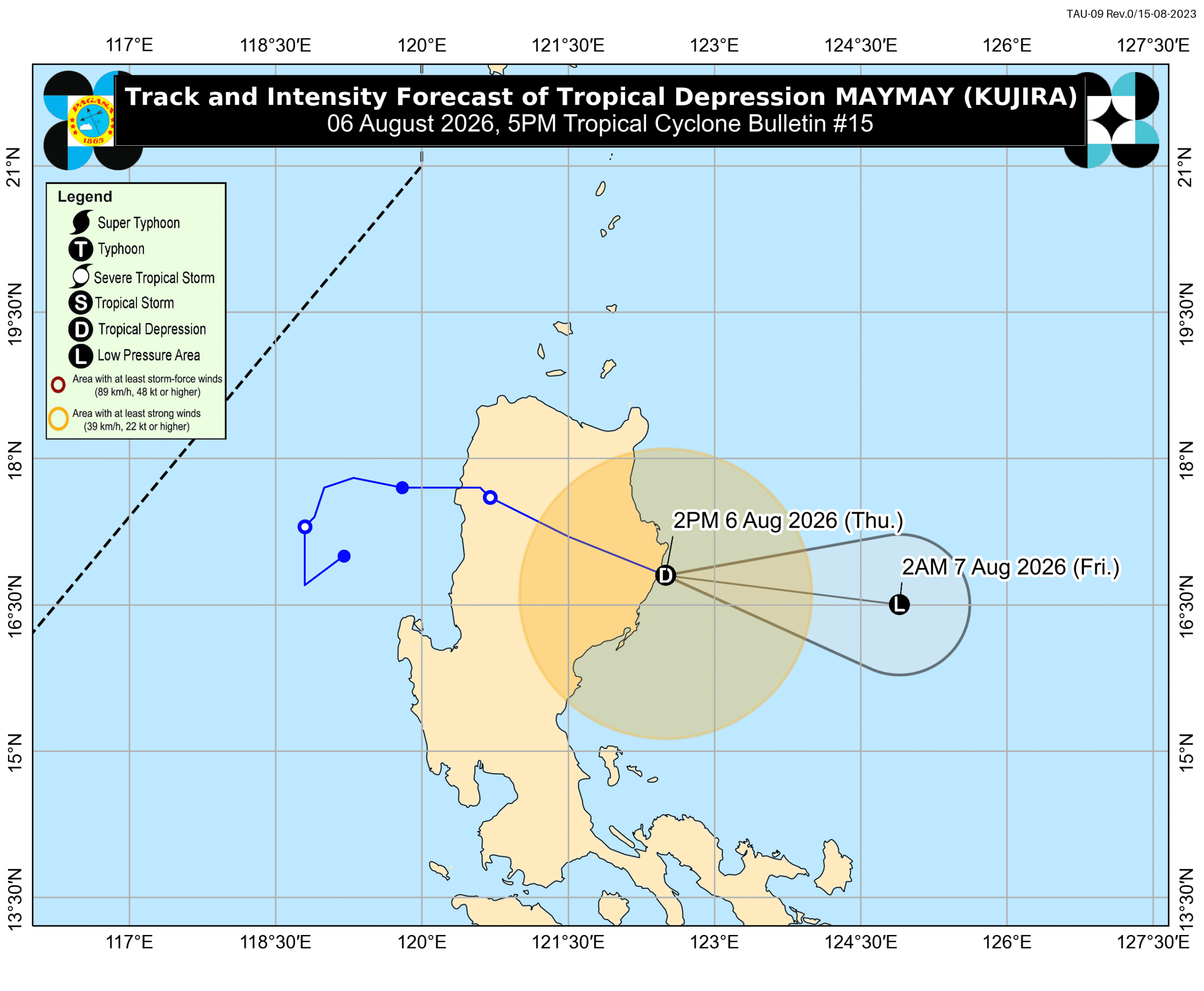 Tropical Depression Maymay exits landmass via Isabela; monsoon rain to continue