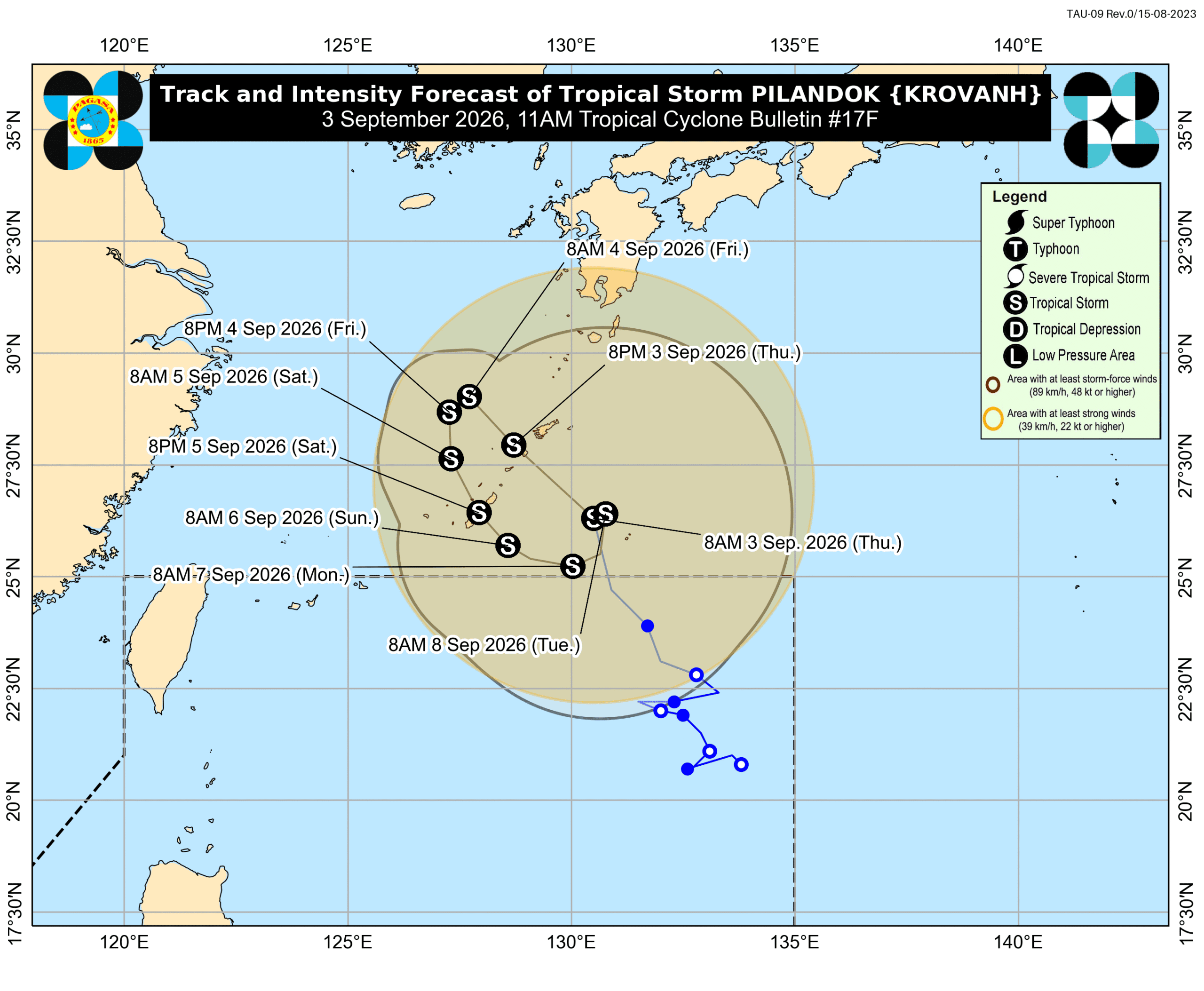 Tropical Storm Pilandok exits PAR; parts of Luzon still face monsoon rain