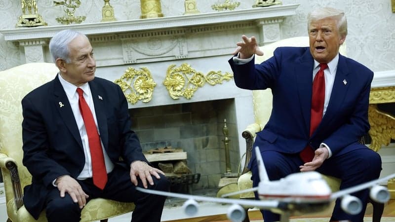 Netanyahu heads to US for first Trump meeting since Iran