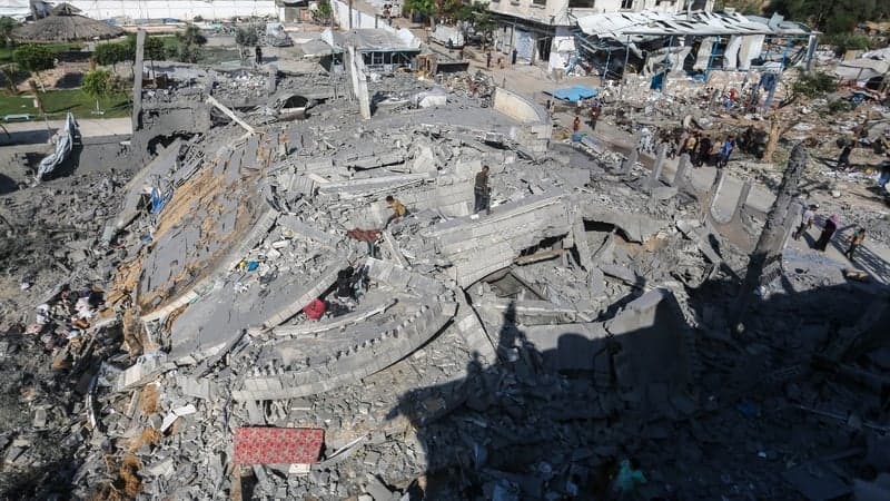 Israeli strikes kill two in Gaza, destroy warehouses