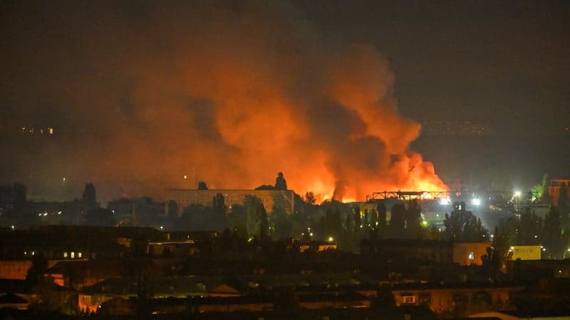 1 dead and 12 injured in Kyiv after Russian strikes