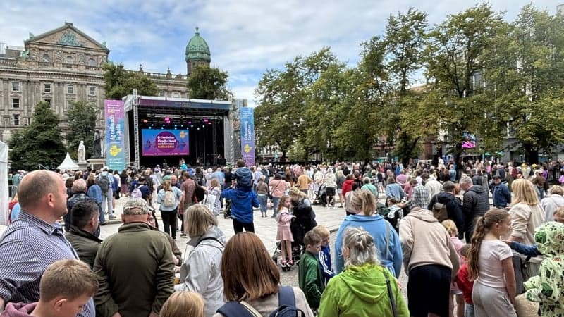 Fleadh in Belfast 'dream come true' as visitors exceed 1m