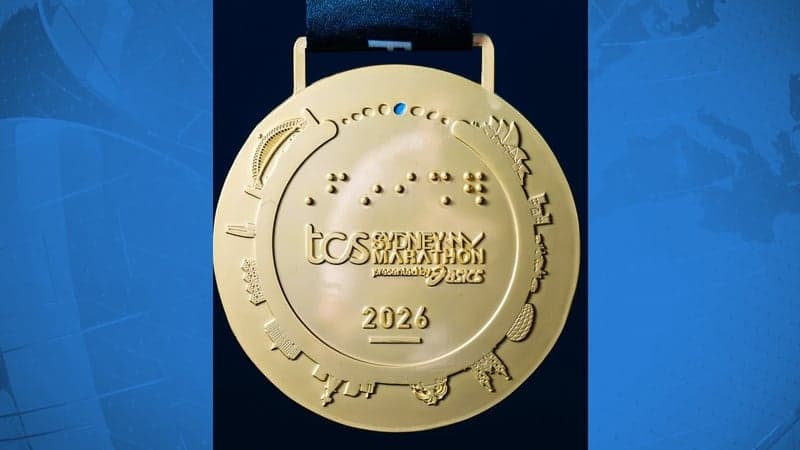Red faces as Sydney Marathon medal shows German stadium