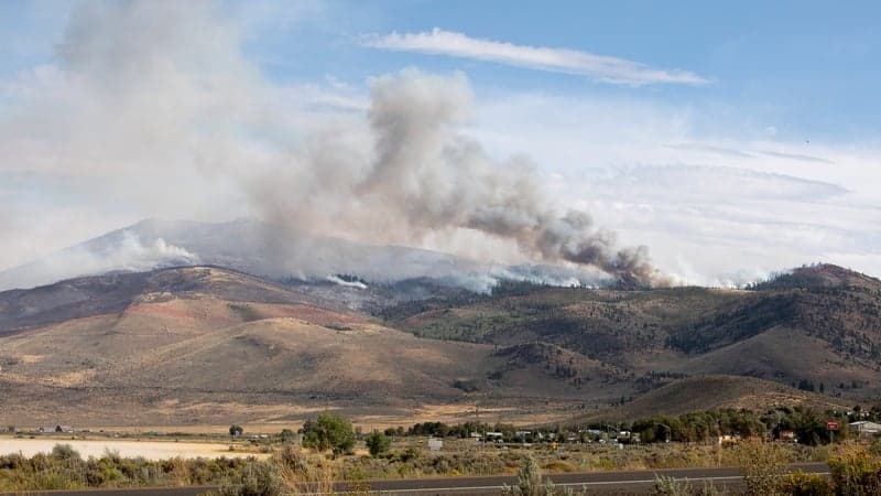 US: Wildfire forces mass evacuations near Reno, Nevada