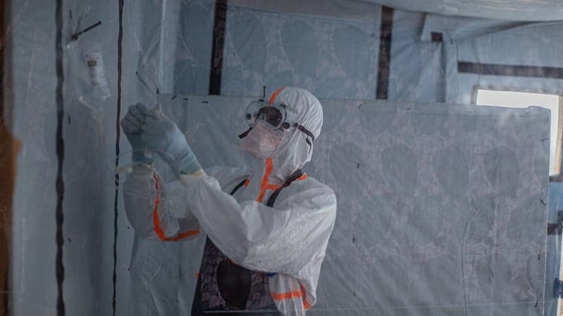 Ebola outbreak in DR Congo 'out of control', warns MSF