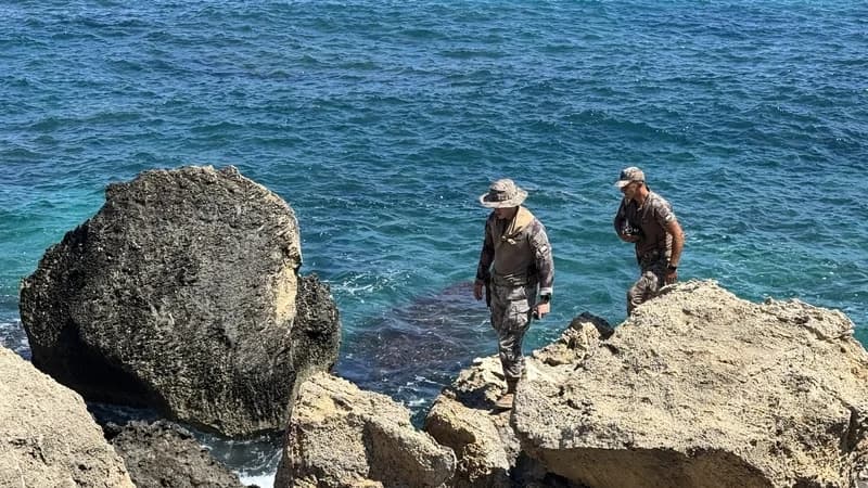 Diving team search for ferry wreckage in northern Cyprus