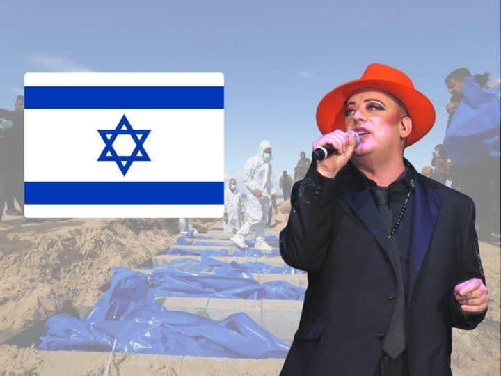 Boy George releases sick song defending Israel’s genocide