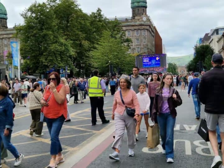 Calls to permanently pedestrianise central Belfast following festival success