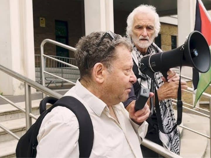 Jewish anti-Zionist Tony Greenstein takes the stand in ‘terror’ trial