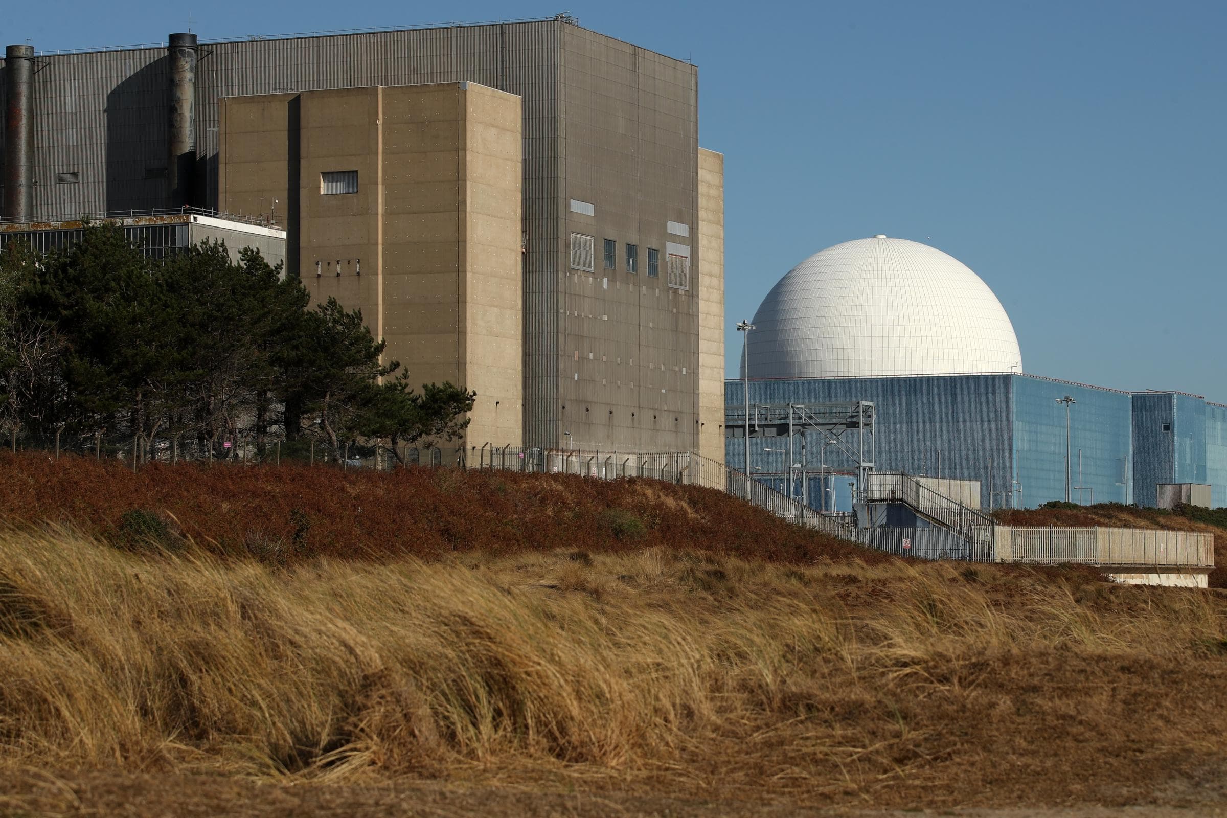 Nuclear power station on 'high alert' in England over nearby wildfire