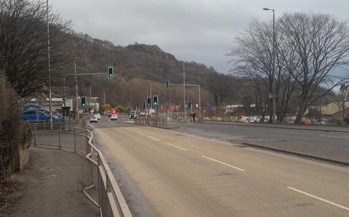 Long delays after manhole collapses on A82 causing half-hour tailbacks