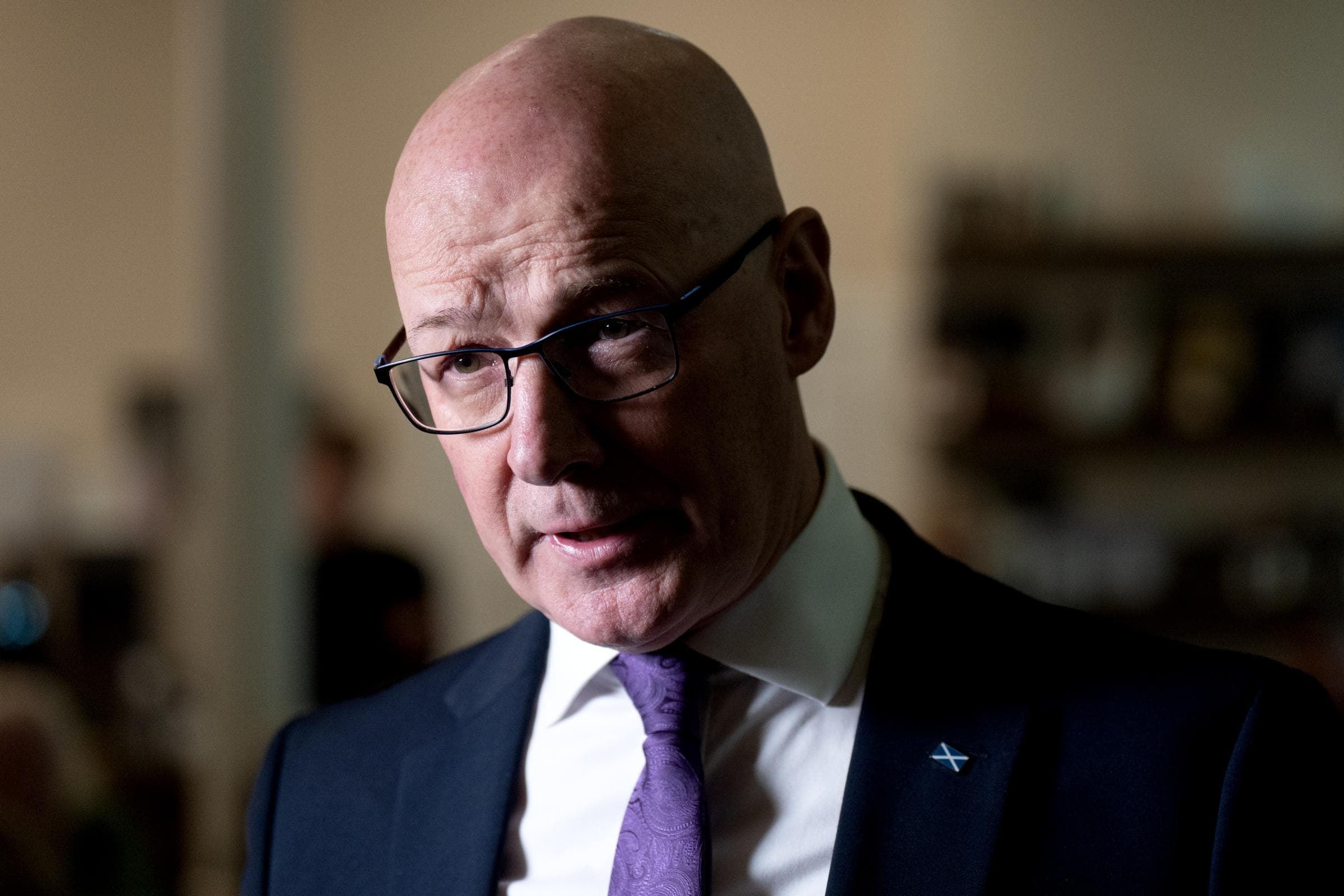 John Swinney speaks out after Glasgow 'demonstration of far-right hatred'