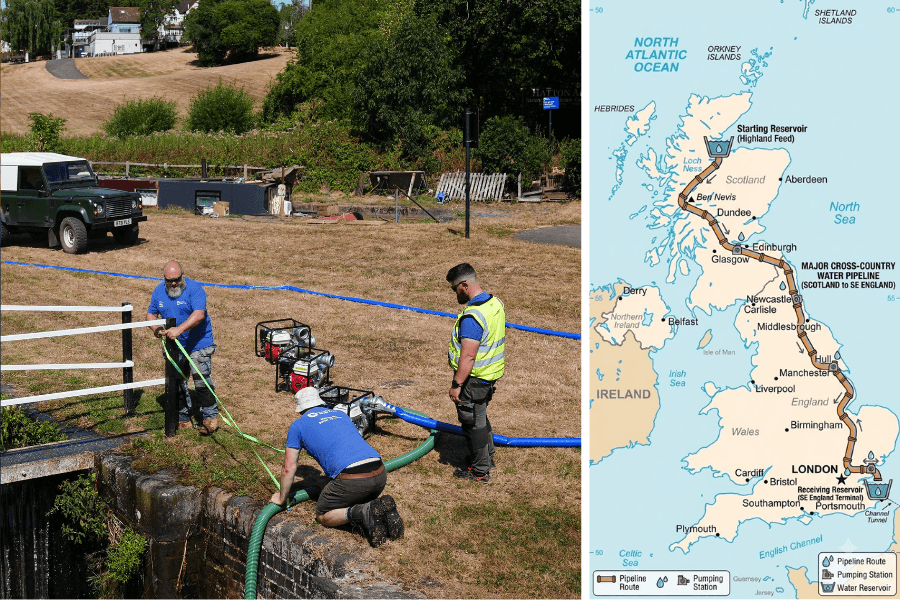 Scots reject viral aqueduct proposal to give England water during drought