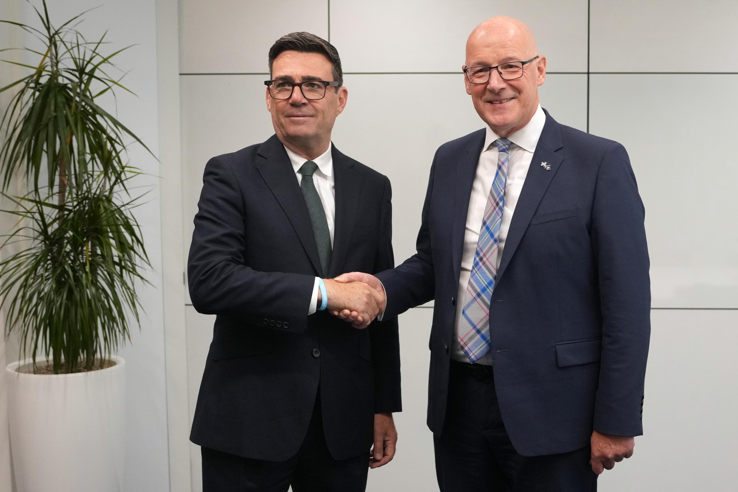Andy Burnham to meet with John Swinney after ignoring Scotland on 'UK tour'
