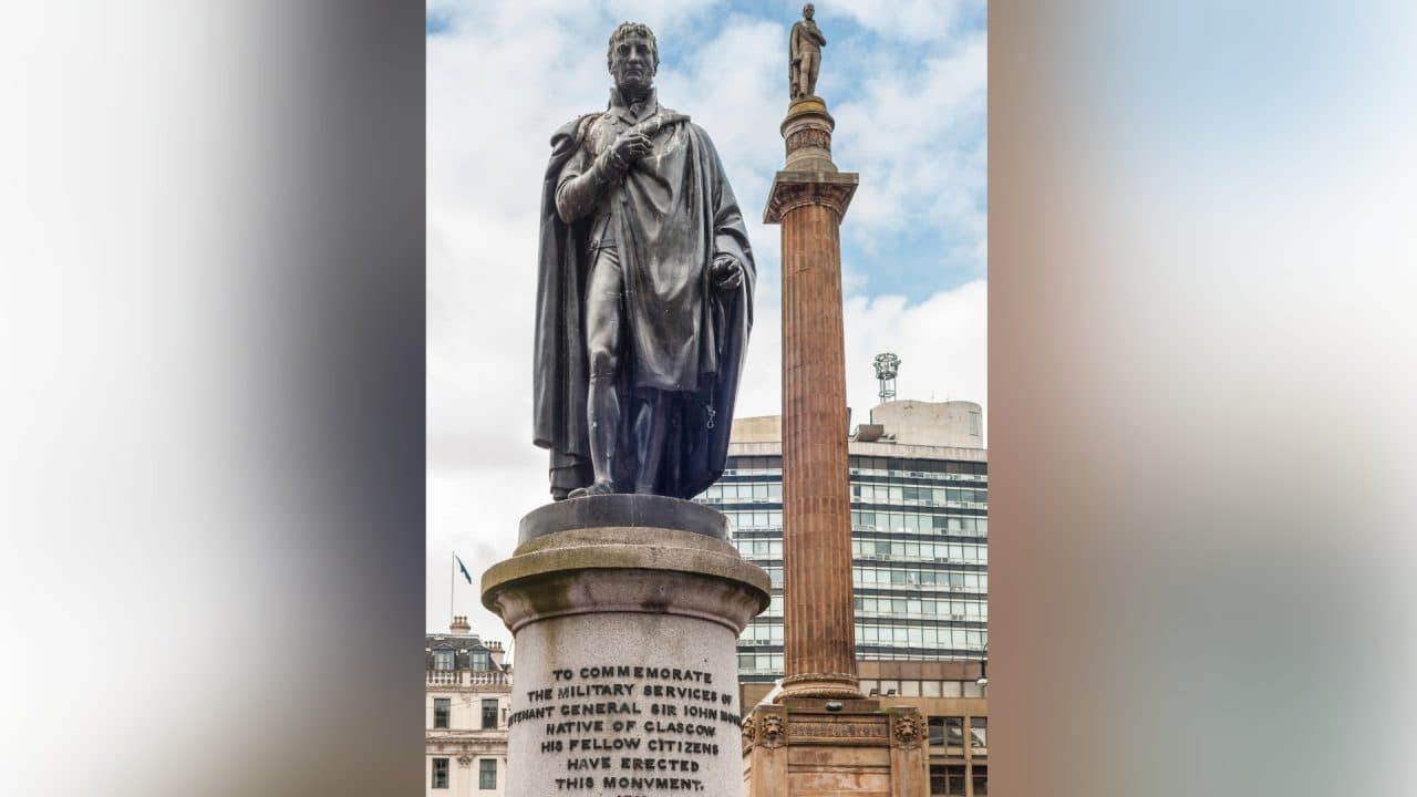 George Square statue to be left without sword due to 'slavery links'