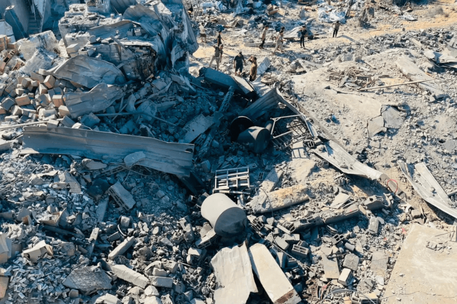 Israeli airstrike destroys Gaza warehouse storing vital humanitarian aid