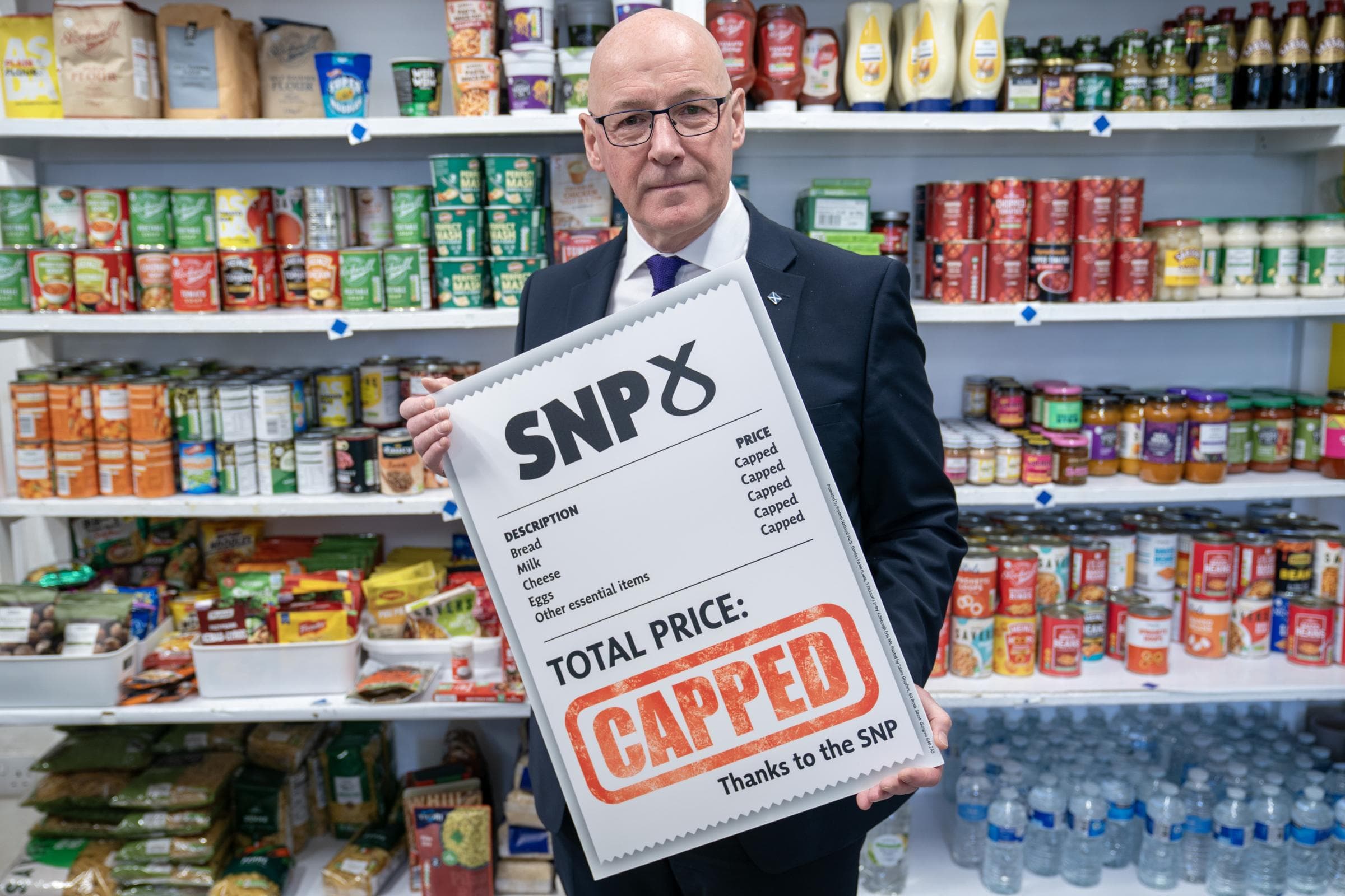 John Swinney stands by SNP's food price cap pledge as business groups call for U-turn
