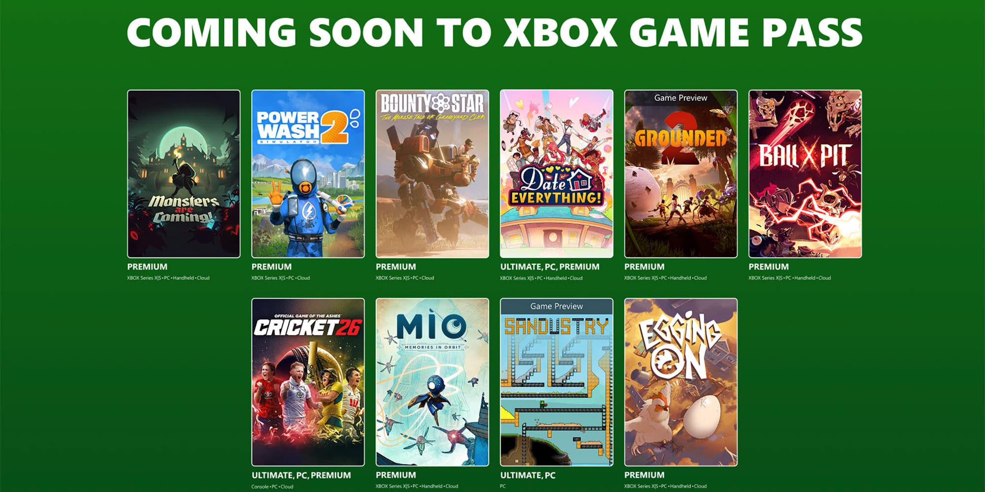 Xbox Game Pass August Update Includes Gears of War E-Day Open Beta Access and Lots More