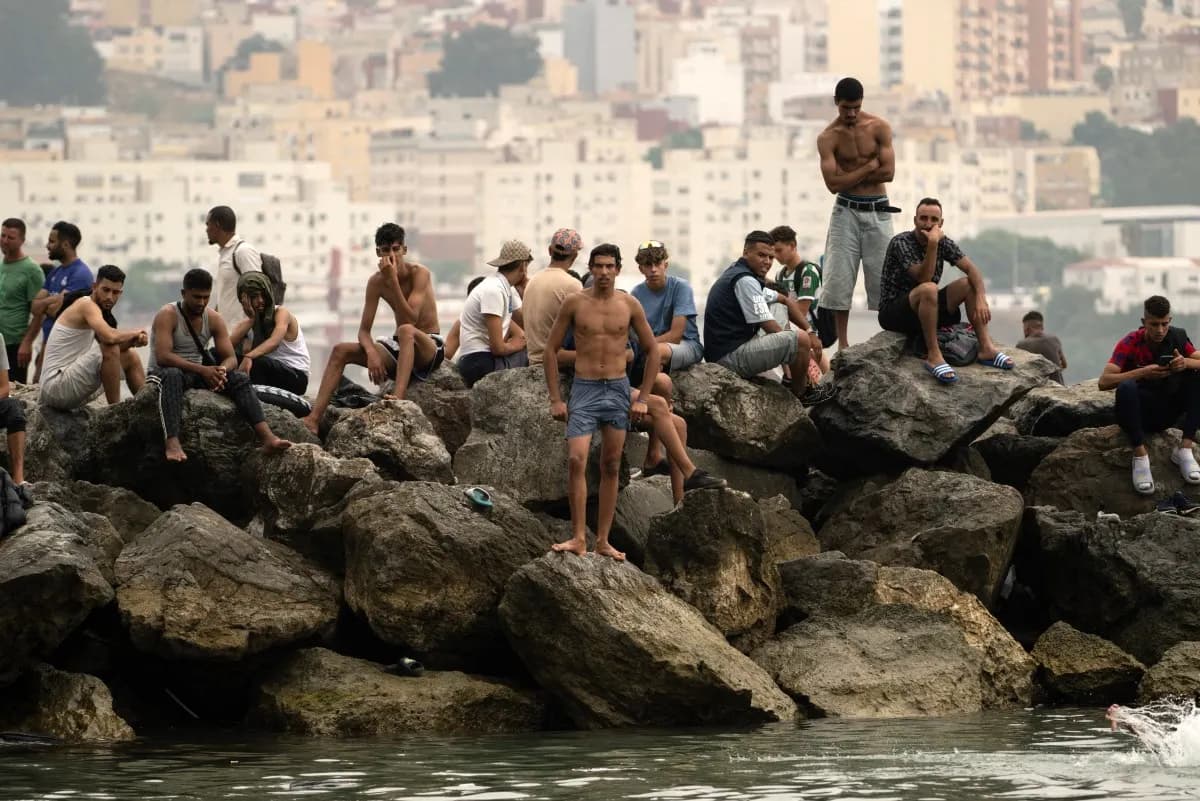 Why did Morocco open the border to migrants at Spain's Ceuta enclave?