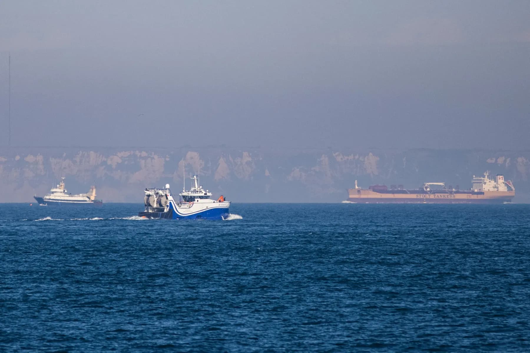 French fishing boat sinks in Channel with two missing