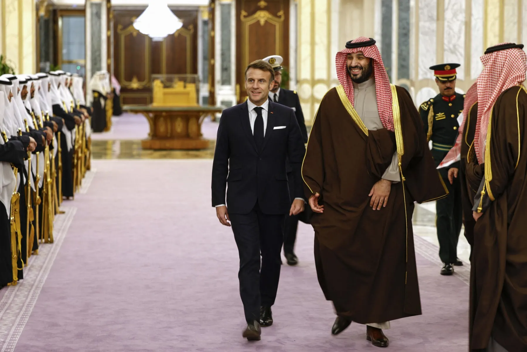 From Middle East to e-sports: Macron hosts Saudi crown prince Mohammed bin Salman