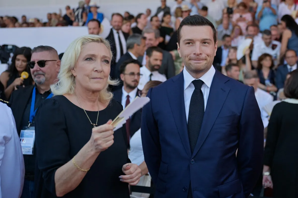 French far right accuses left of threatening 'civil peace' if Le Pen wins