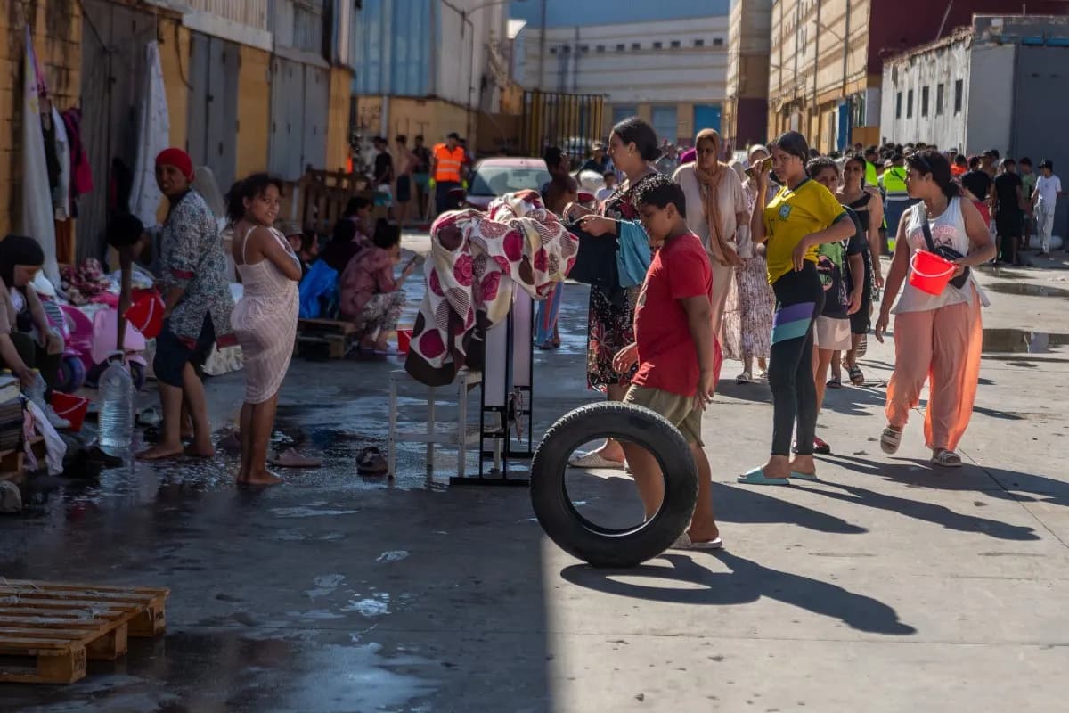 Migrant children go days without food in Ceuta amid asylum crisis