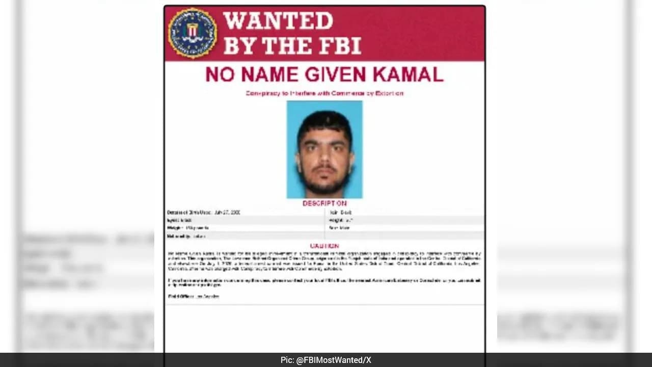 Indian National On FBI's Most Wanted List Over Lawrence Bishnoi Gang Links