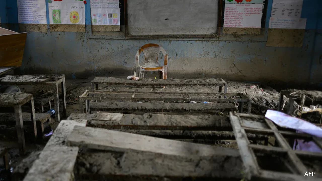 Saved By Lunch Break: How Students At This School Escaped Nepal Floods