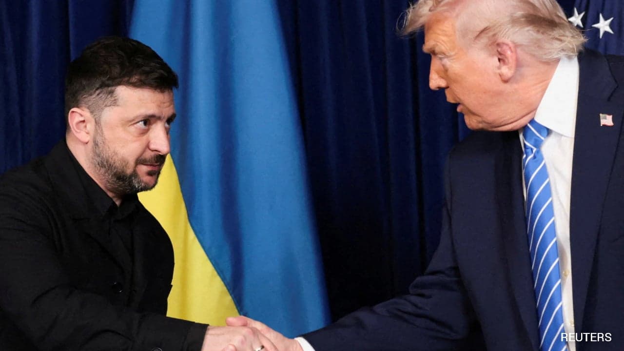 Zelensky Asks Trump To Help Win Musk's Nod For Starlink-Assisted Russia Strikes