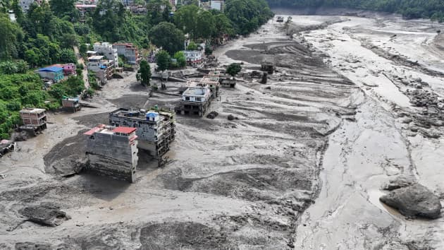 Nepal Rescuers Hunt Survivors Of Devastating Flood; 162 Dead