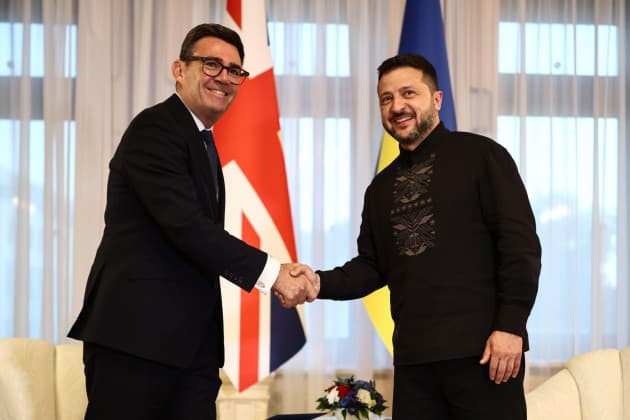 Burnham planning US trip in September to lobby Trump on support for Ukraine’s defence