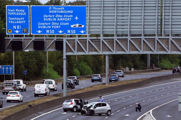 Taoiseach says there can be 'no tolerance' for reckless driving after recent motorway crashes