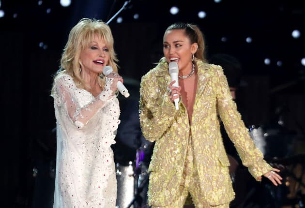 Miley Cyrus Shares Moving Message on Social Media Following Death of Godmother Dolly Parton - Sports Illustrated Lifestyle