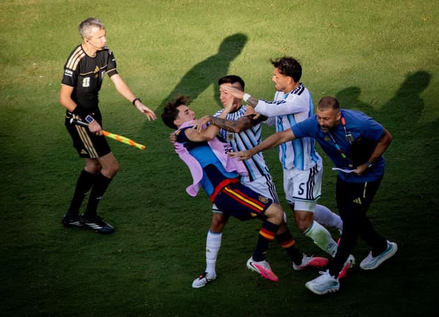 FIFA hands Argentina's Paredes a 10-match ban over world cup final brawl