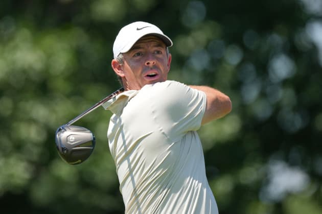Rory McIlroy finds form to share BMW Championship lead