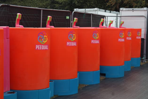 Women’s urinals are making their Irish festival debut at Electric Picnic this weekend