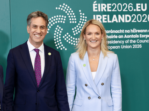 Miliband dodges border poll question in Wicklow as McEntee says one will happen 'in the future'