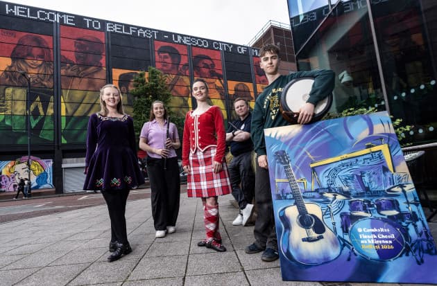 Belfast hosts the Fleadh Cheoil na hÉireann for the first time