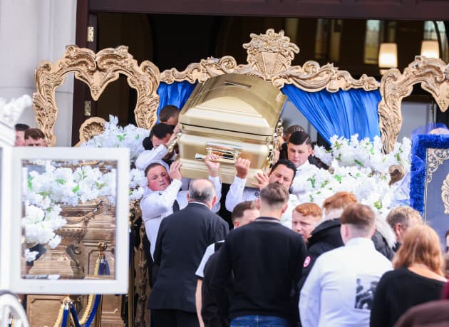 Funeral held for teenager killed in wrong-way motorway crash