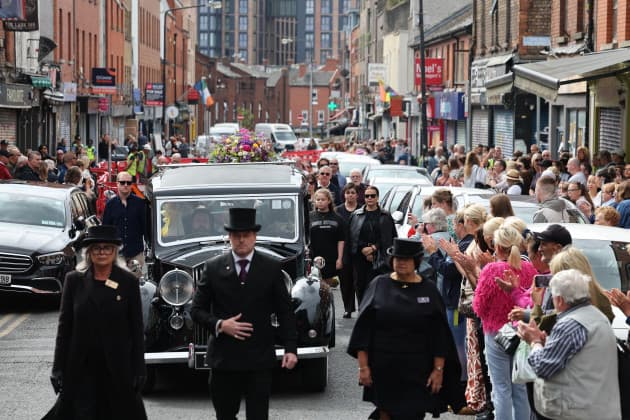 'The curtain has fallen on this life, but what a performance it was': Dublin's Liberties says goodbye to Brenda Fricker