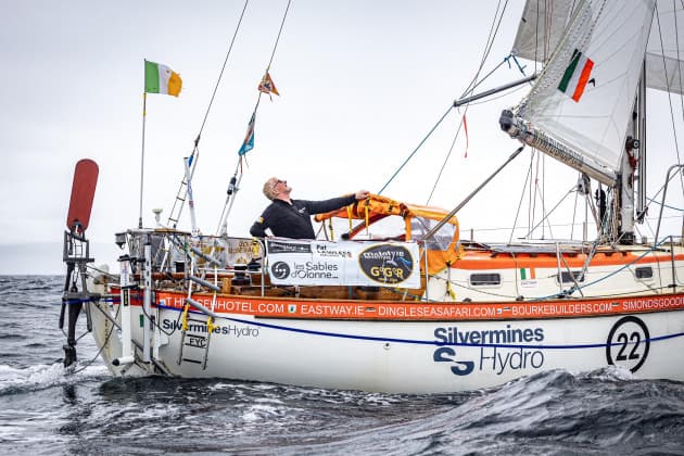 Limerick man bidding to become first Irish person to complete solo sailing race around the world