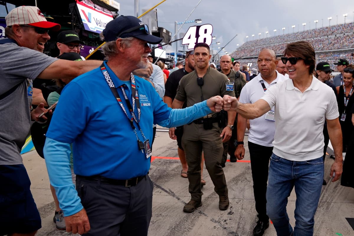 Tom Cruise talks about his love of NASCAR and the process in creating Days of Thunder 2