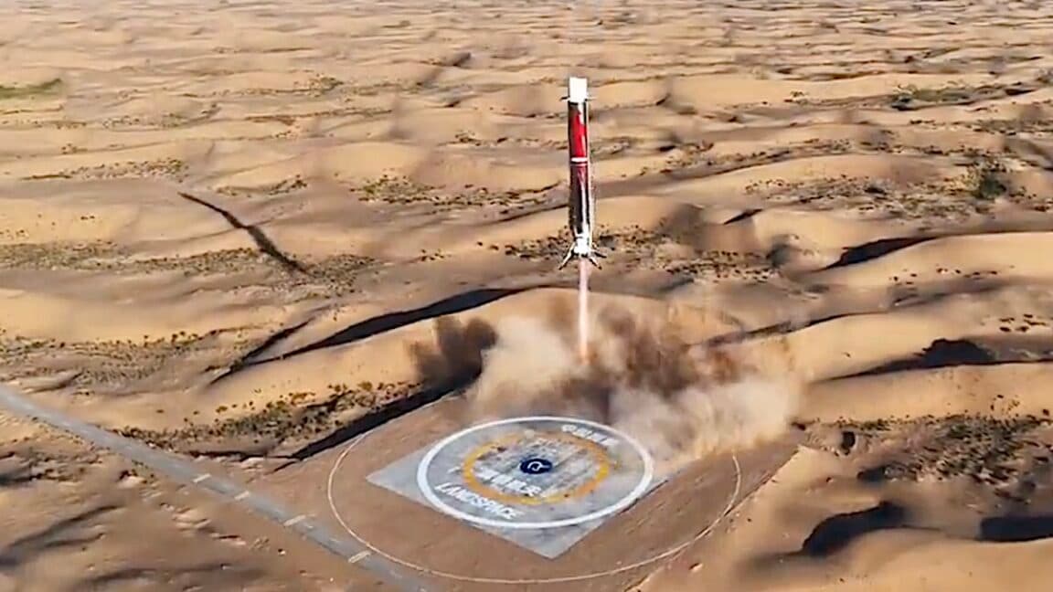 Chinese Start-Up Lands Reusable Rocket for the First Time