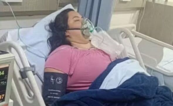Horror as mum-of-three ‘came close to losing life’ after 18cm scissors left inside her