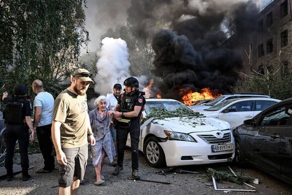 Russia fires hundreds of missiles at Ukraine in record attack: 'Enormous damage'