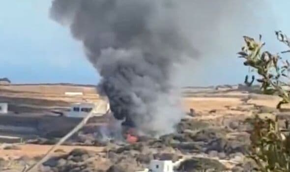 Three killed after private helicopter crashes on Greek island of Sifnos