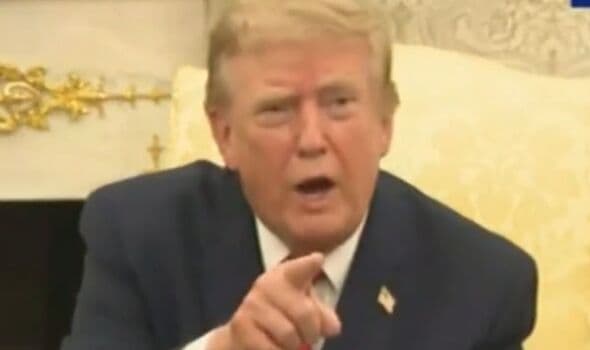 'Quiet!' Trump explodes at female reporter as White House conference descends into chaos