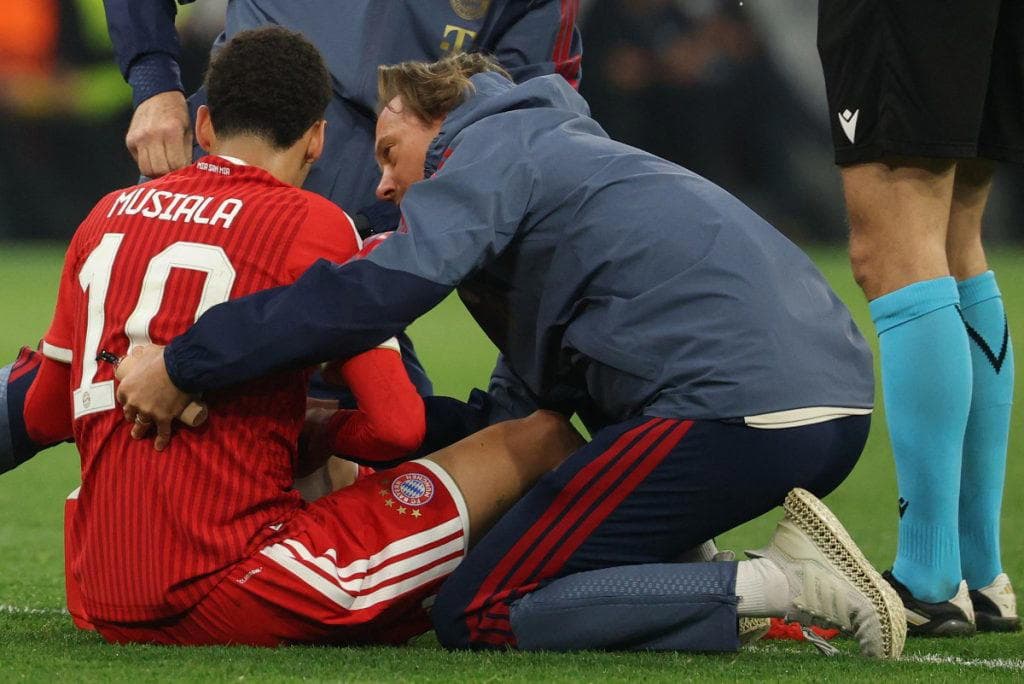 Bayern’s Hoeness ‘speechless’ after second Musiala collapse